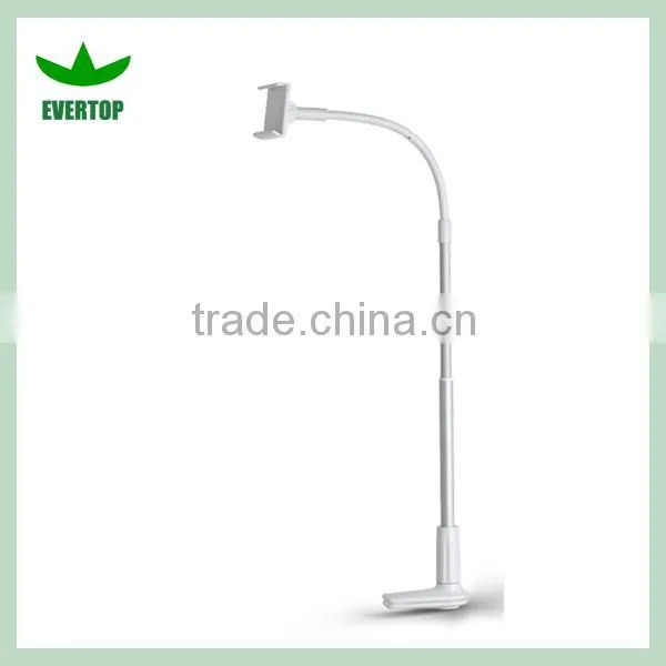 Long Arm height adjustable bed destop tablet holder flexible cell phone/Lazy bed desktop tablet call phone standTS-TPH03B