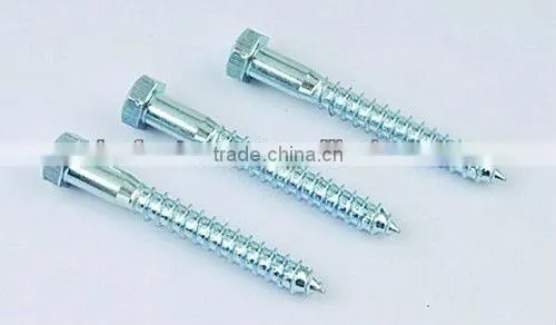 Hexagon head wood screws