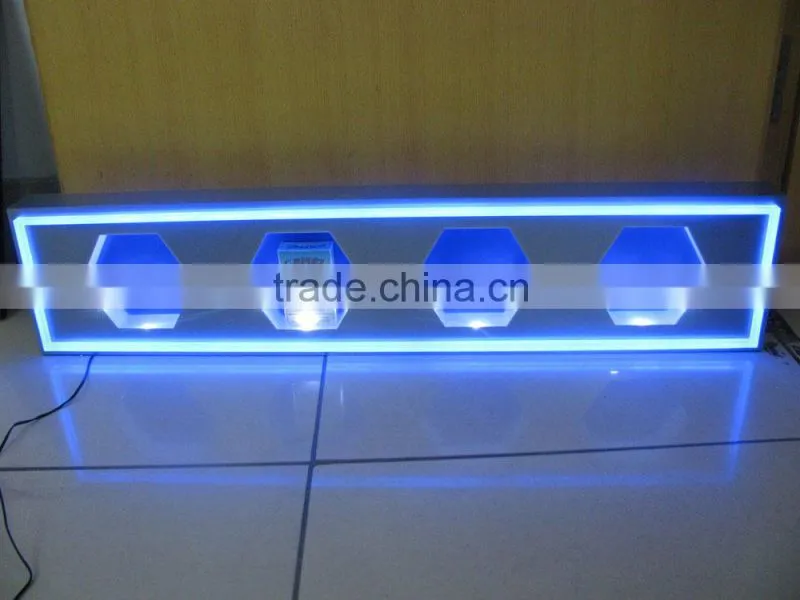 LED Acrylic Cigarette Display, Acrylic LED Tobacco Display Box, Acrylic Display Case