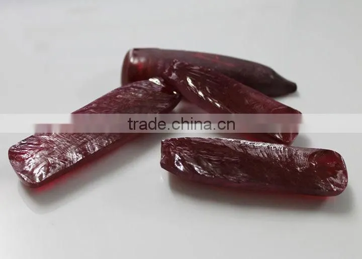 5# synthetic gemstone rough ruby corundum for sale