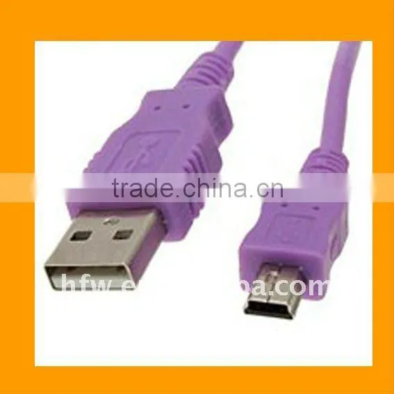 Mirco USB 2.0 Male to 5 pin Male Extension Cable Connector