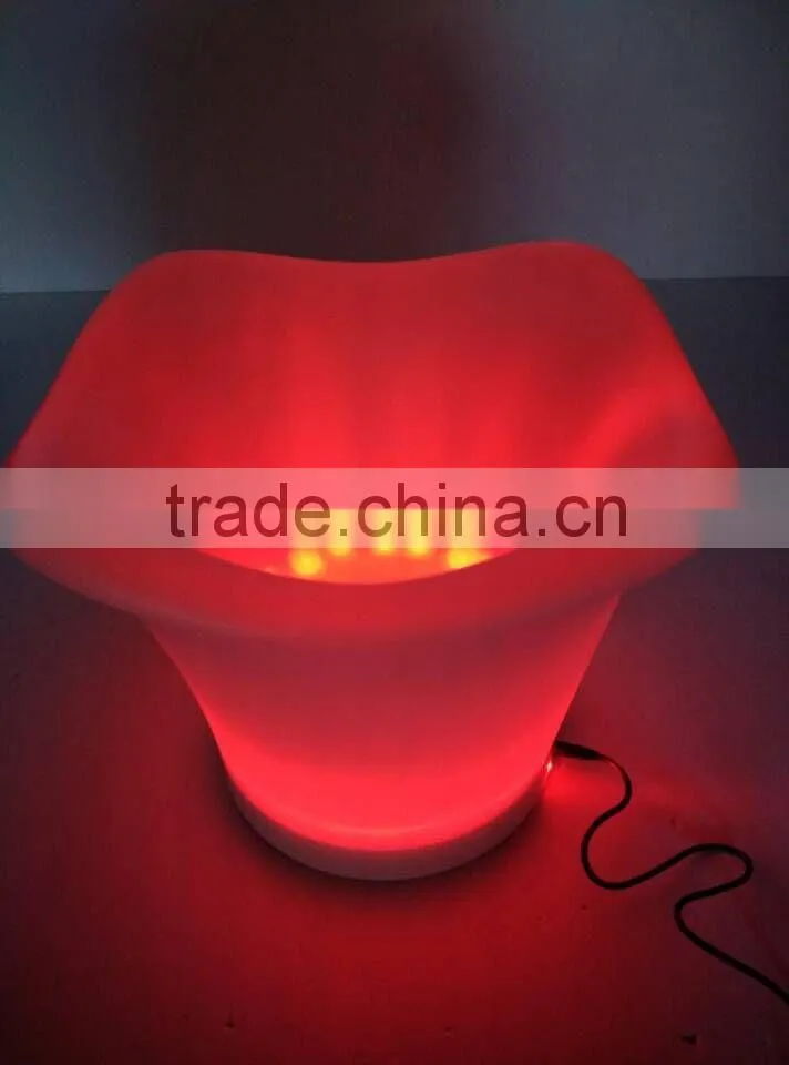 New Type Led Lighting Belvedere Vodka Bottle Ice Bucket Wholesale