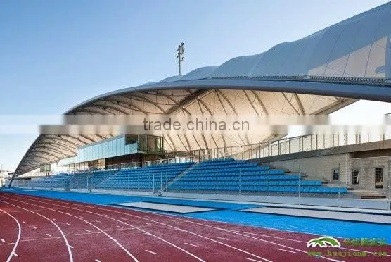 New style environmental Football sports stand architecture membrane structure PVDF