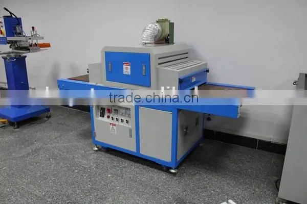Screen printing ultraviolet tunnel dryer machine