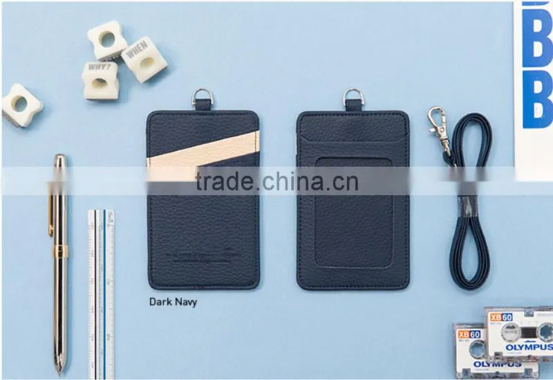 New product promotional gift custom colorful pu leather card holder