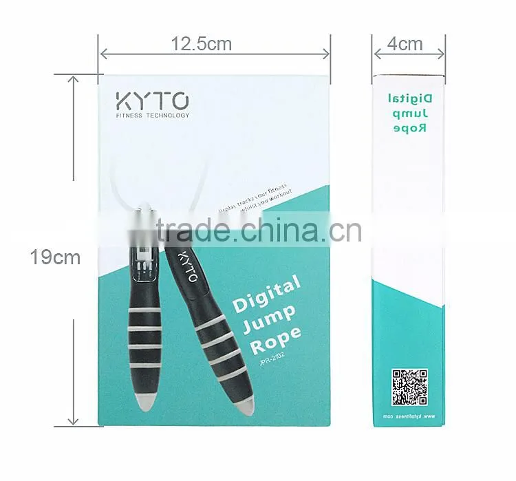KYTO factory outlet digital fitness counter timer jump rope