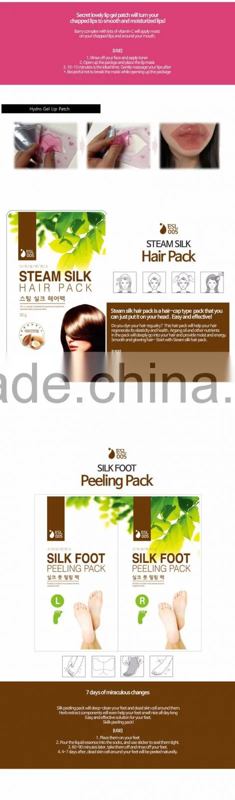 korea hair care product/hair mask treatment/collagen hair mask