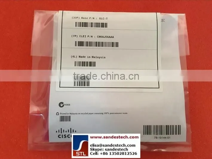 CISCO GLC-T SFP-GE 100m RJ45 GLC-T= 30-1410-03 CISCO optical transceiver