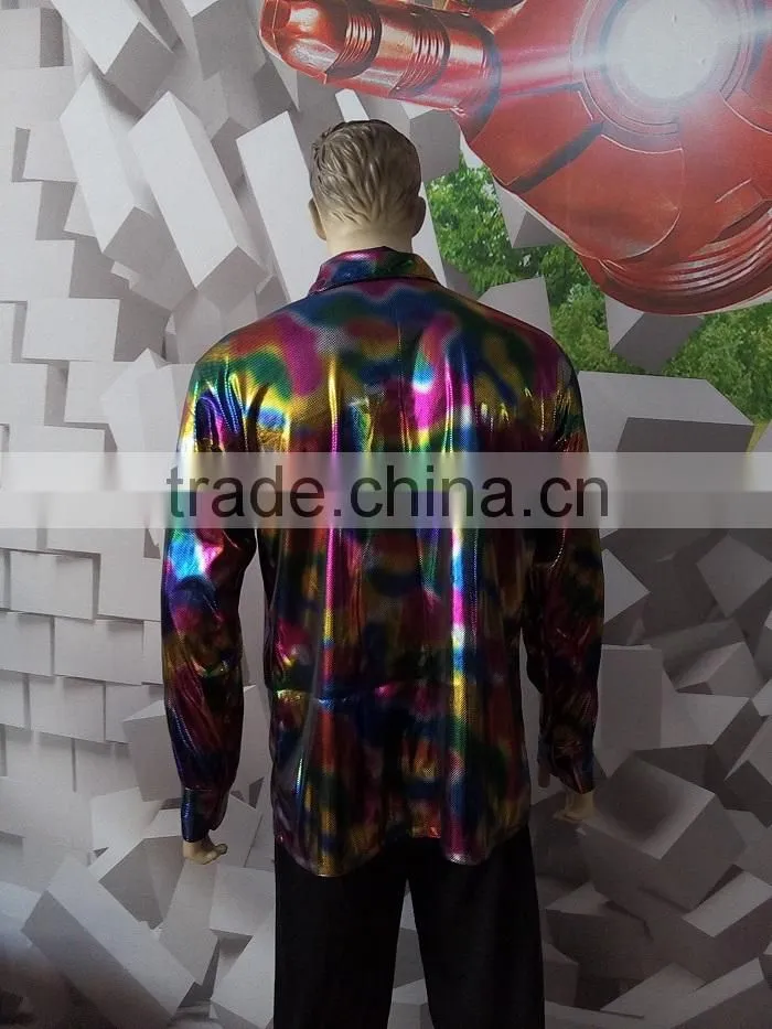 carnival party sexy boys dance costumes fancy disco dress mens disco costume for sale
