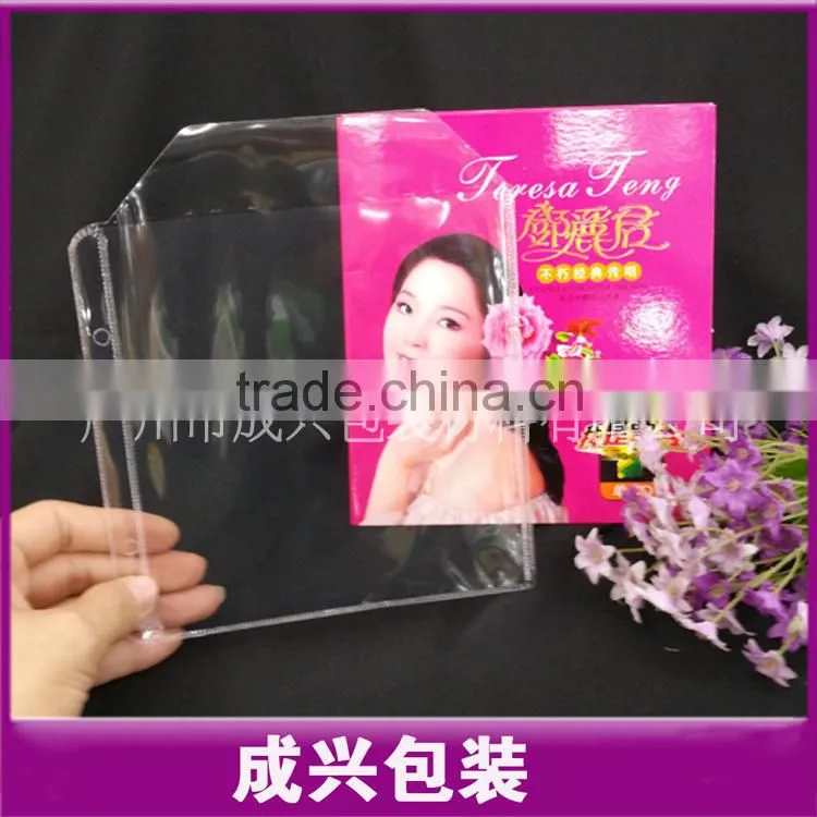 double dvd case 7mm cd box holder black blue ray casecd paper cd dvd plastic sleeve