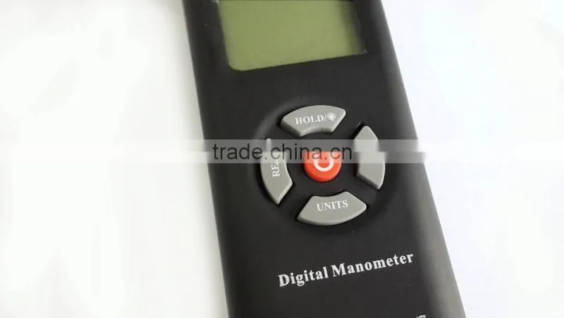2015 newly large LCD air digital pressure manometer 2Psi/13.79kPa with lowest price TL-100