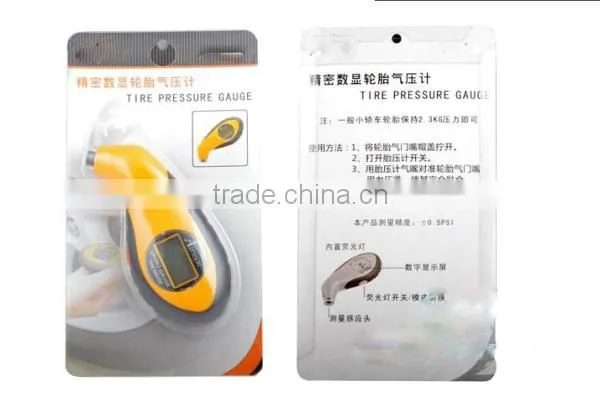 Hand held Digital tire pressure gauge for testing car tire pressure