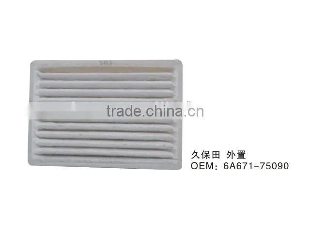 low price Cab air Filter for Kubota excavator parts