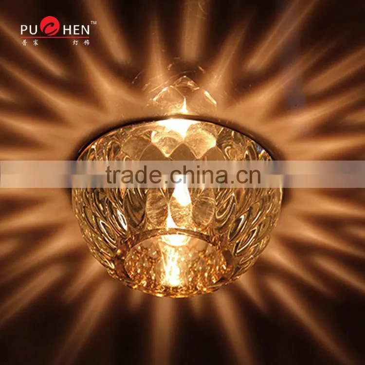 High Quality indoor Crystal downlights spot lamps with cheap price lights