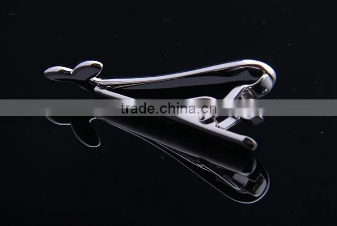 Factory Wholesale Tie Clip, High Polish Tie Clip,Whale Tie Clip