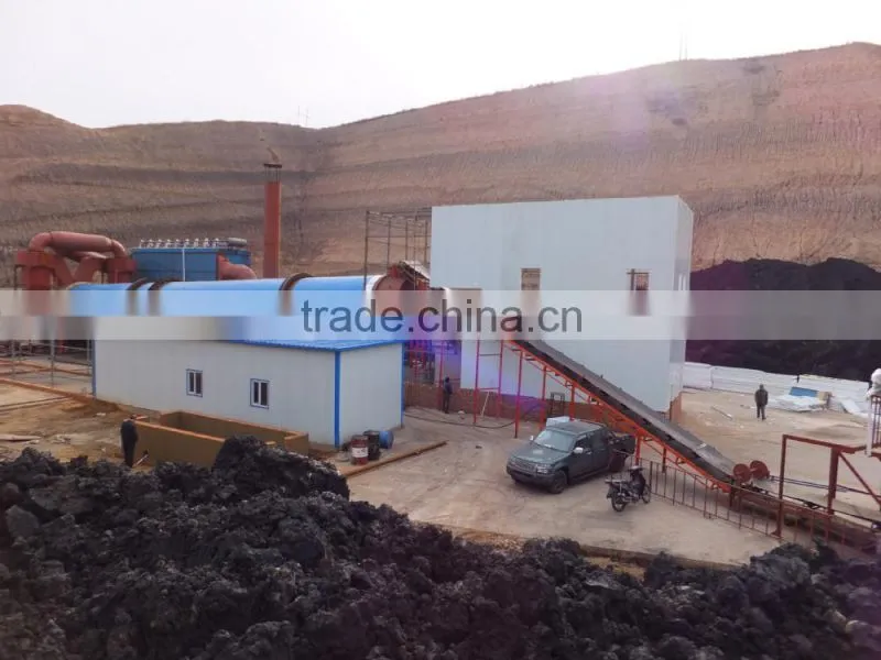 Wood and coal burning stove used as artificial coal dryer