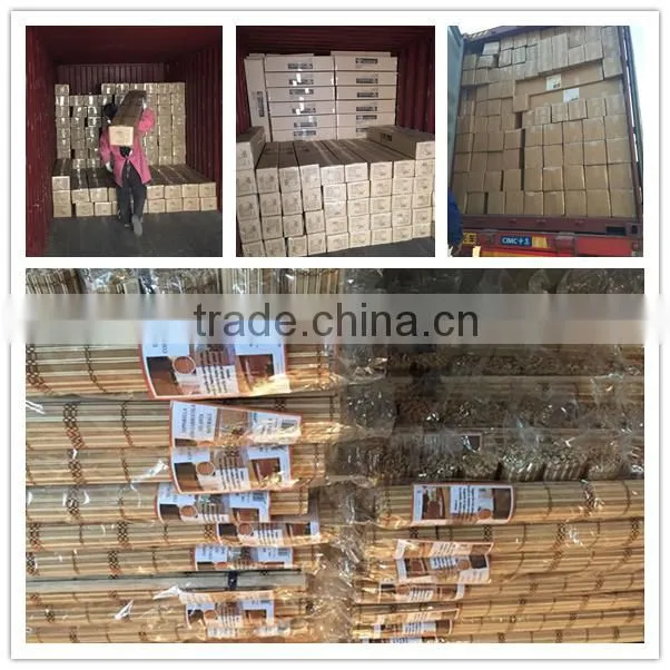 Factory sale low pricing bamboo roman blinds