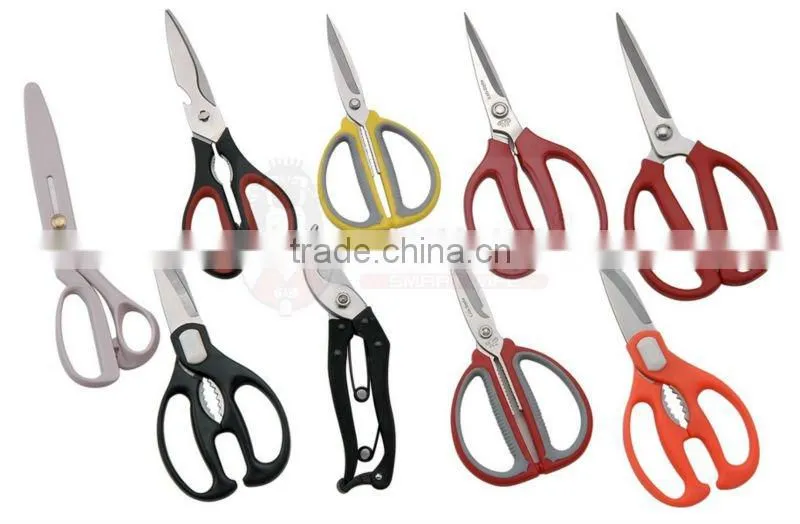 High grade SUS420J1 stainless household scissor