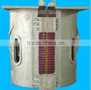 Hot Selling 1650C, volume 250kg Induction Melting Metal Induction Furnace for Steel, aluminum Scrap