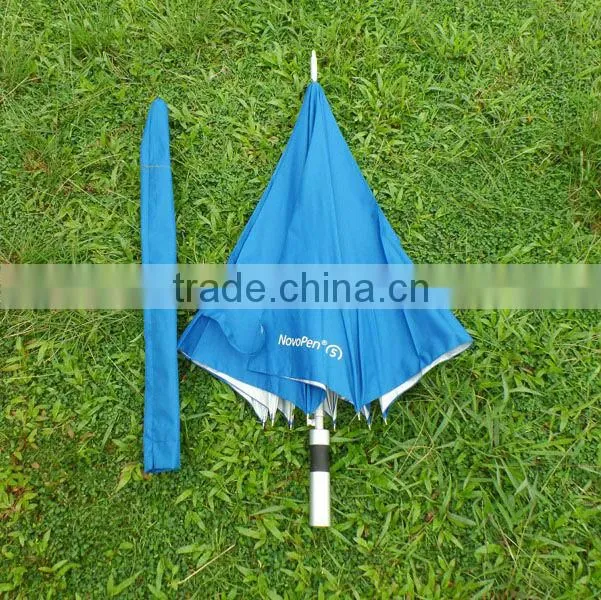fiberglass silver coating outdoor large sun umbrella