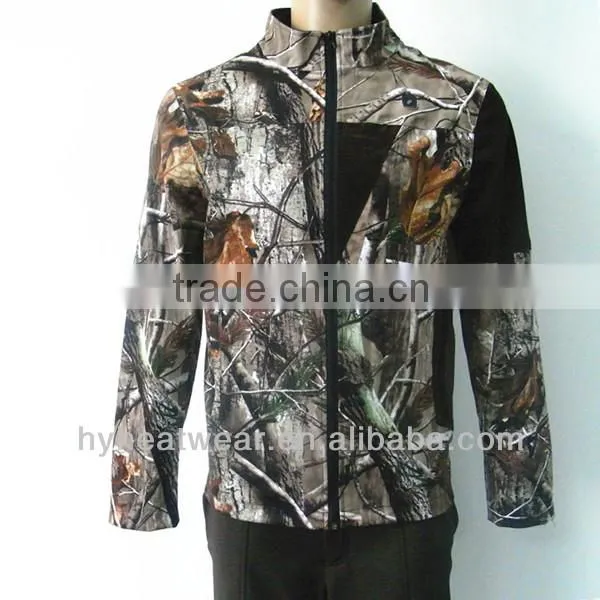 Wholesale Softshell Camo Hunting Jacket/motorcycle jacket/motorcycle racing suits/electric heating jacket