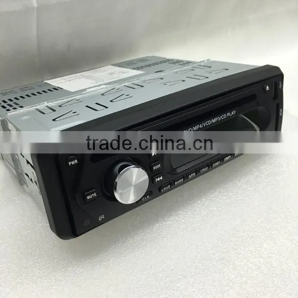 fixed panel 12v 24v 1 din oem quality car audio system DVD CD MP3 player for toyota corolla axio for hamar for all cars