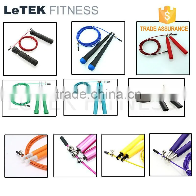 Equipment Ball Bearing Weighted Aluminum Crossfit Jump Rope