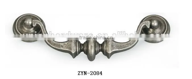 Vintage zinc alloy recessed pull handle,pull handle