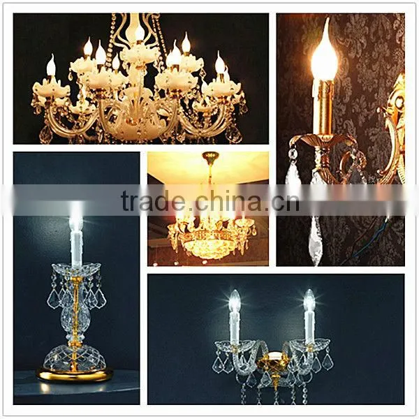 led wax candle light