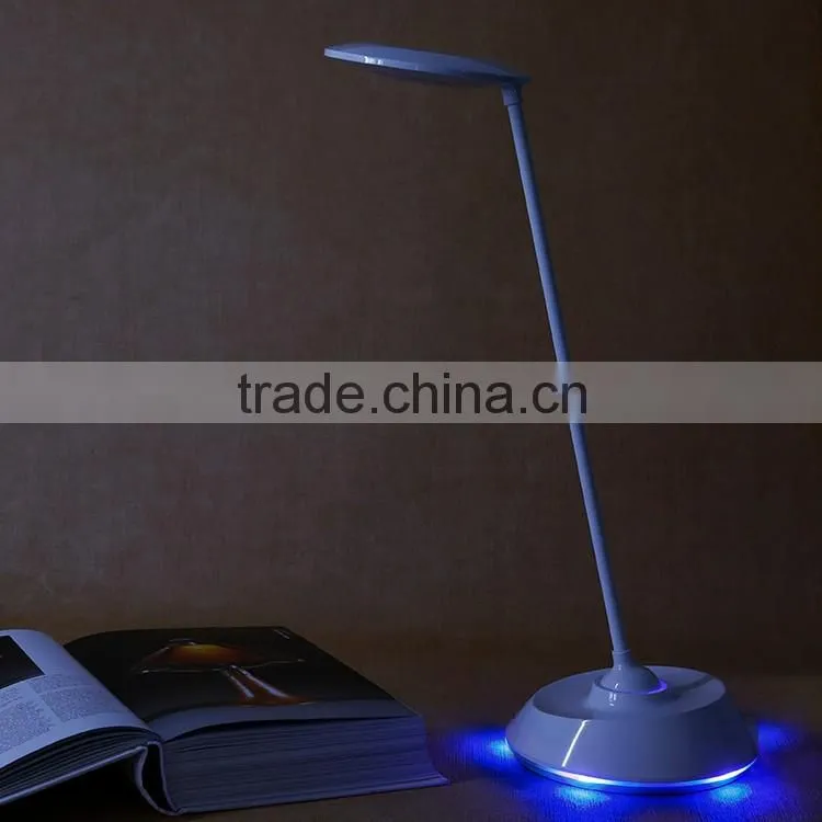 360 degree USB rechargeable LED table lamp 3-4W