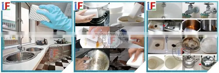 OEM as seen on tv 2016 magic eraser melamine sponge for kitchen cleaning