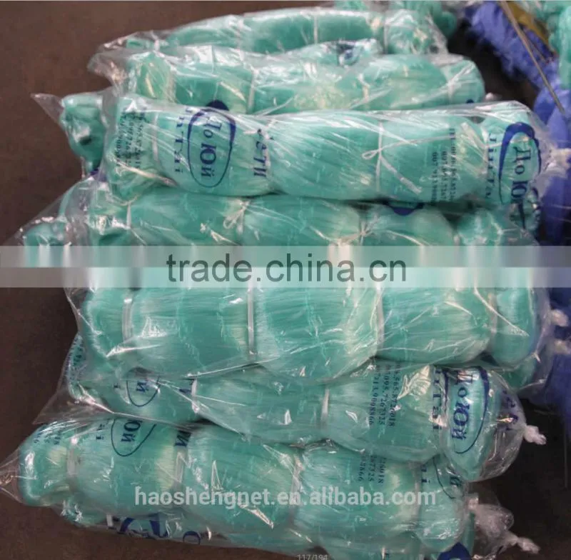 China fishing net nylon prices