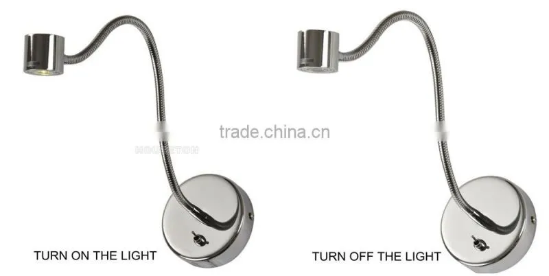 led gooseneck hotel bedside reading lamp,gooseneck hotel bedside reading lamp,hotel bedside reading lamp WL1022