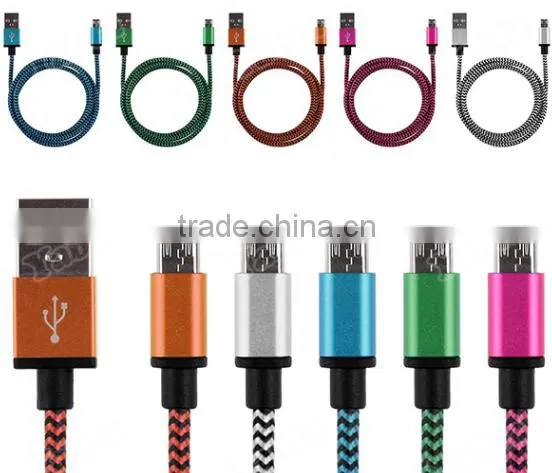 New Aluminum Connector Data Charging Cable For Iphone 6 8pin To Usb Cable