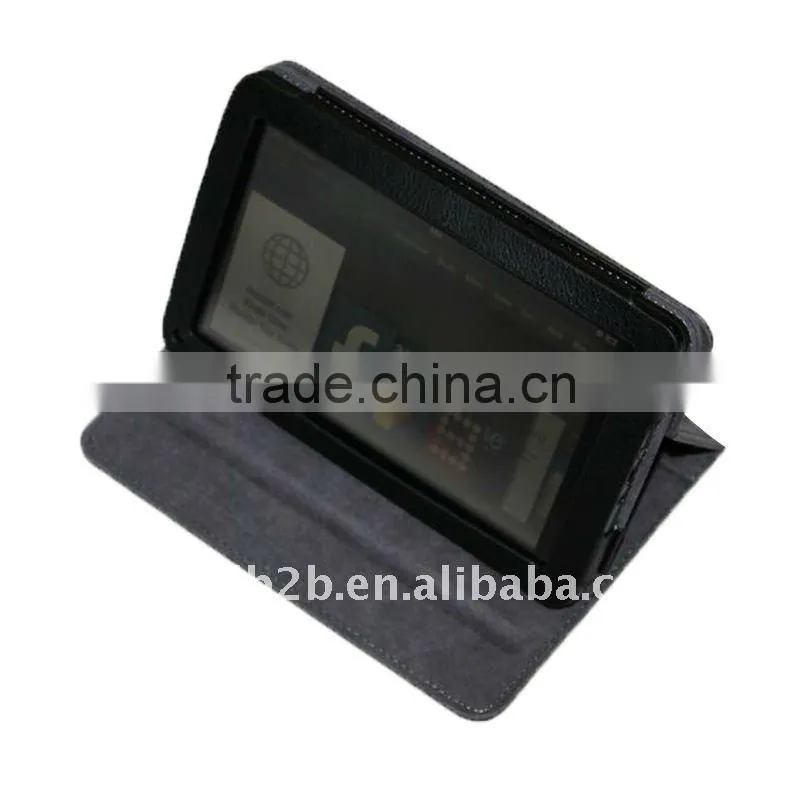 Dual-View 360 degree roate Leather Folio Case Cover for Amazon Kindle Fire 7-Inch Android Tablet