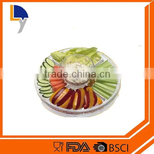 New Design Product 6 in 1 Multi-function Acrylic Cake Stand For Cake Plate Dishes