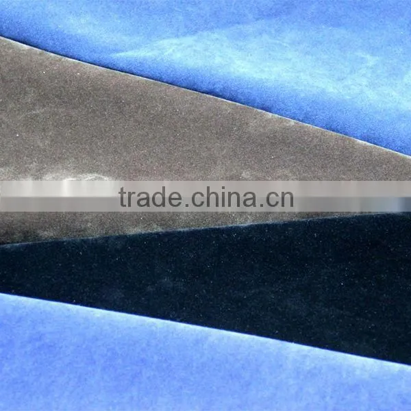 PU leather artificial suede material for shoes upper, handbag usage