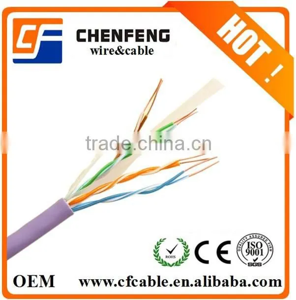 Network Cable/Ethernet Cable/LAN Cable SFTP CAT6/UTP,FTP,SFTP,CAT5e,CAT6(PVC,PE,LSOH Jacket