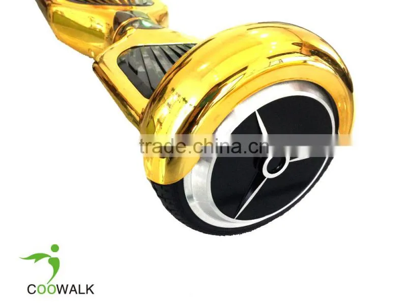 high quality electric stand up scooter hover board scooter three wheel electric scooter with chrome
