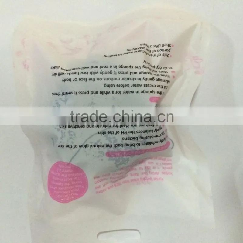 Wholesale Free Pore Sponge Facial Cleaning Sponge 100% Natural Konjac Sponge
