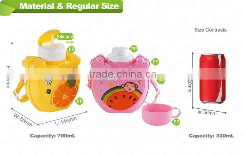 cheap cartoon water bottle for kids