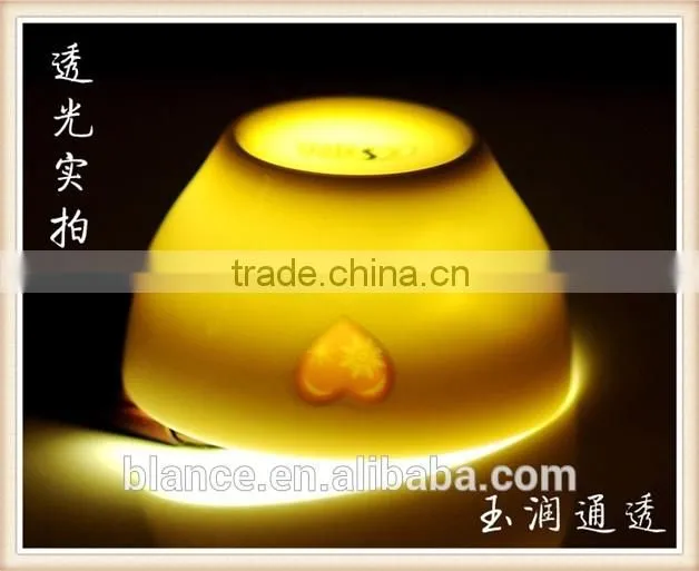 dessert bowl in heart shape design for love gift