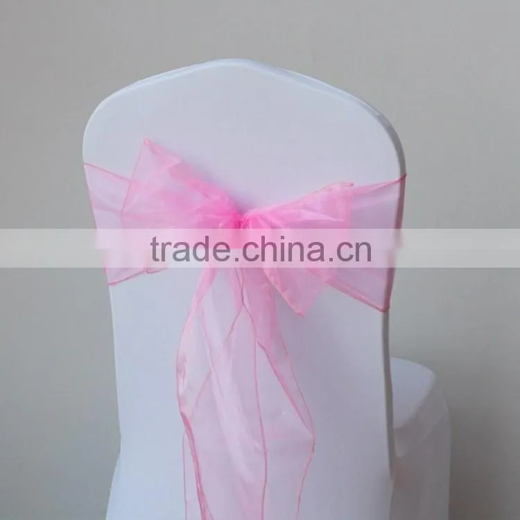 Fancy Wedding Spandex Chair Sashes