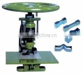 HS-5010 high quality manual sample cutting machine with Dumb Bell Die Cutter and Angle Cutter