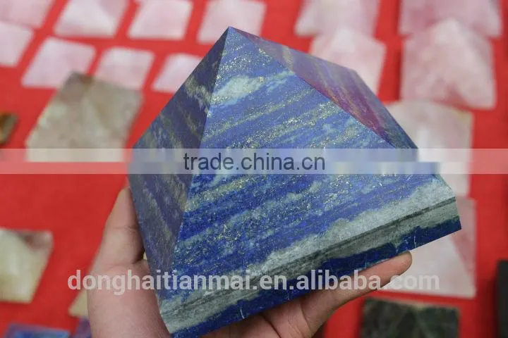 Crystal Pyramid Paperweight Wholesale / All Sizes of Crystal Pyramid / Lapis Lazuli Carving Pyramid Sale