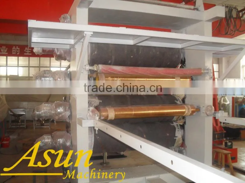 PVC sheet 3-roller calendar machine