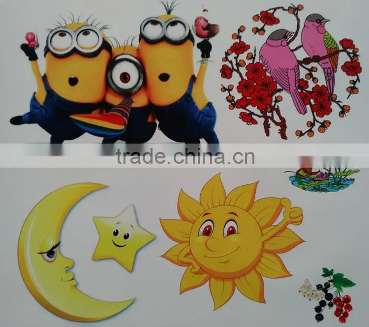 Dark colored eco-solvent heat transfer paper for textile and leather/eco-solvent thermal transfer paper for dark-colored cotton