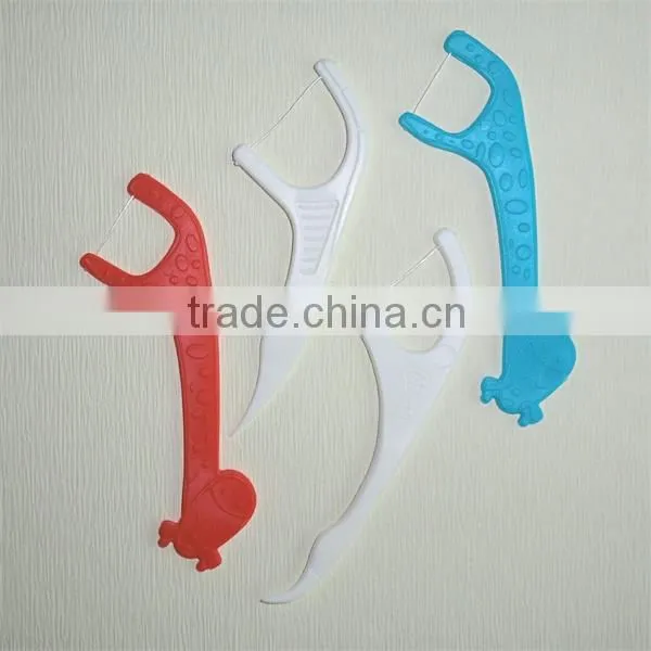 high quality dental floss toothpicks, disposable, but can be reusable over 10day, China supplier
