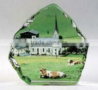 Latest technology crystal photo frame