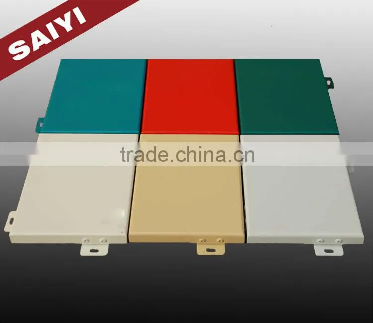 Decorative Aluminum Wall Panels , Used In The Outer Wall Of Buildings